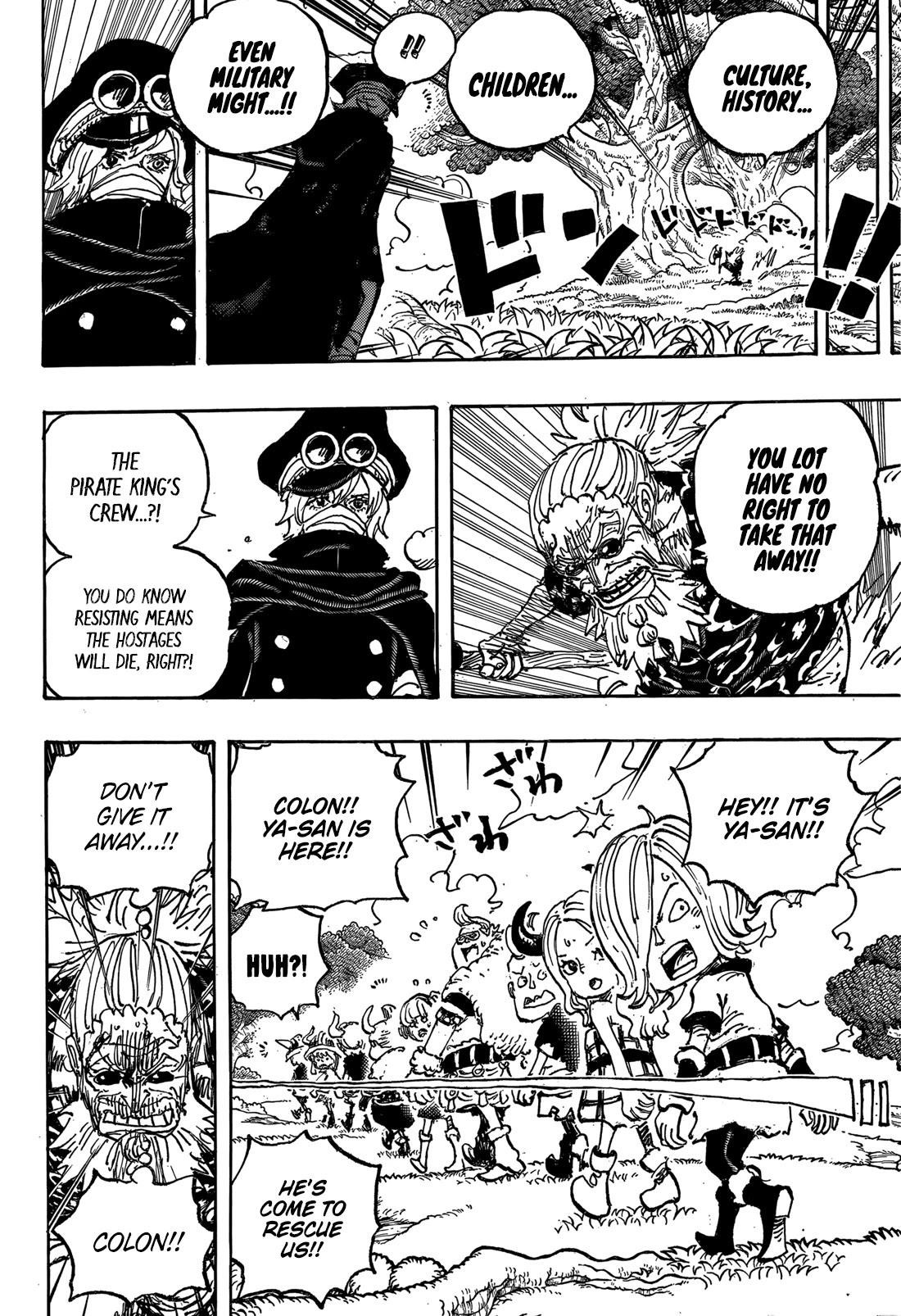 One Piece Chapter 1149 - Page 10 in English