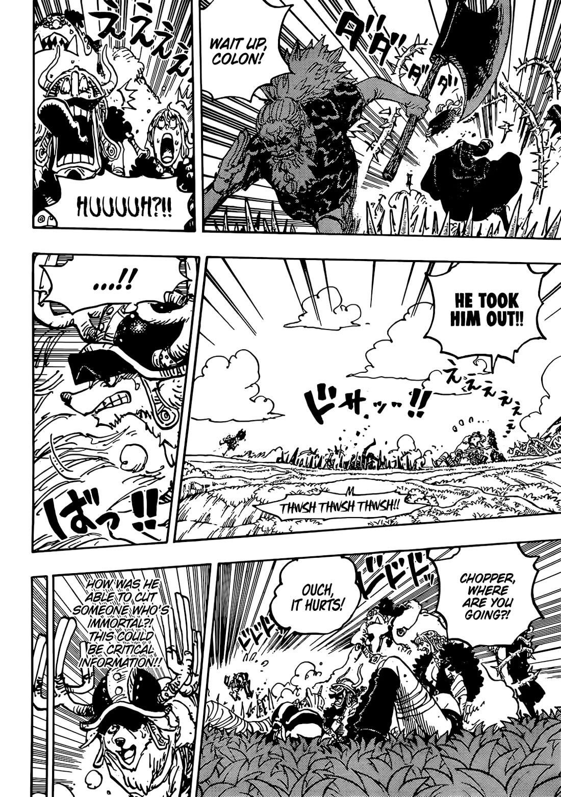 One Piece Chapter 1149 - Page 6 in English