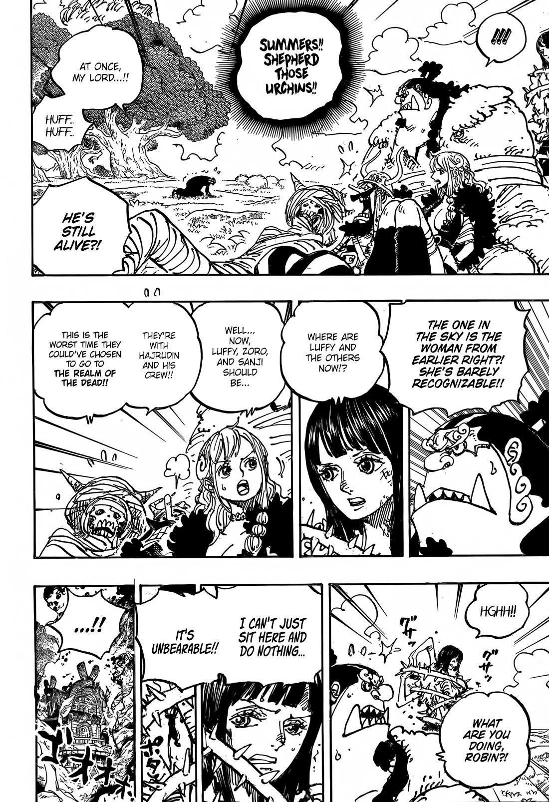 One Piece Chapter 1150 - Page 5 in English