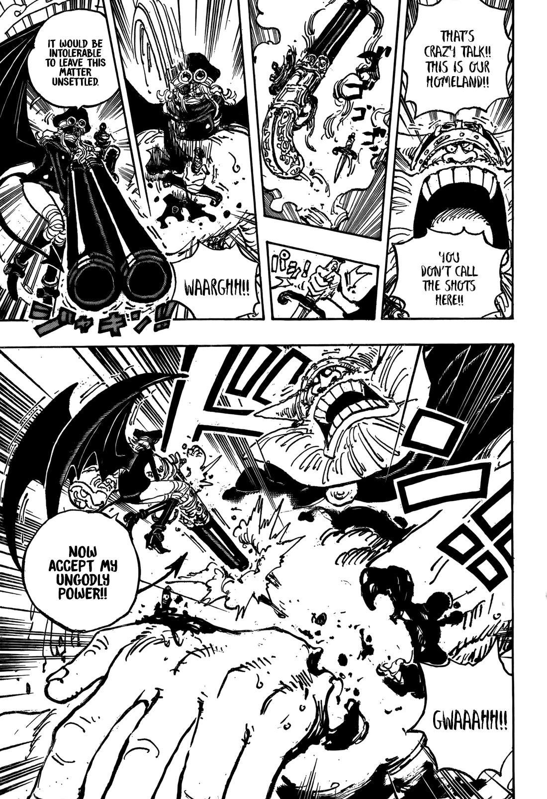 One Piece Chapter 1150 - Page 8 in English