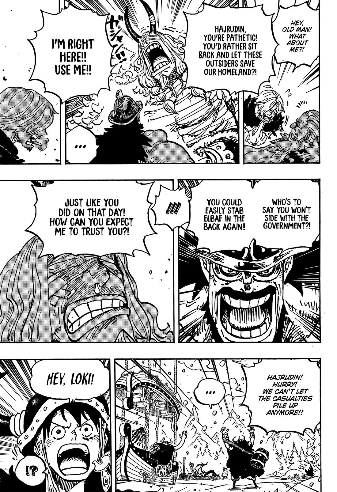 One Piece Chapter 1152 - Page 5 in English