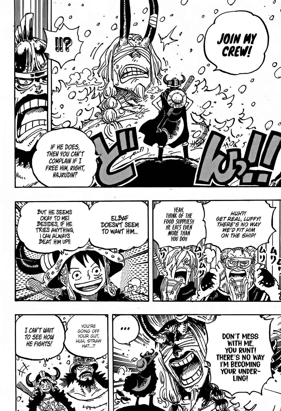 One Piece Chapter 1152 - Page 6 in English