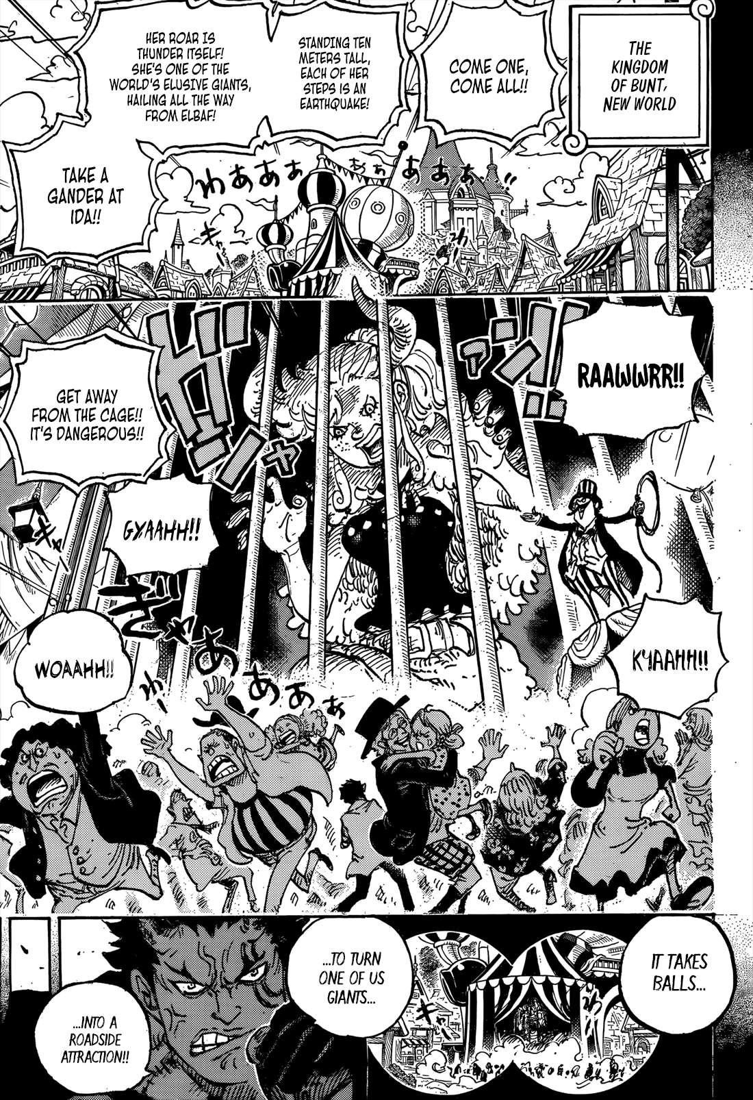 One Piece Chapter 1153 - Page 3 in English