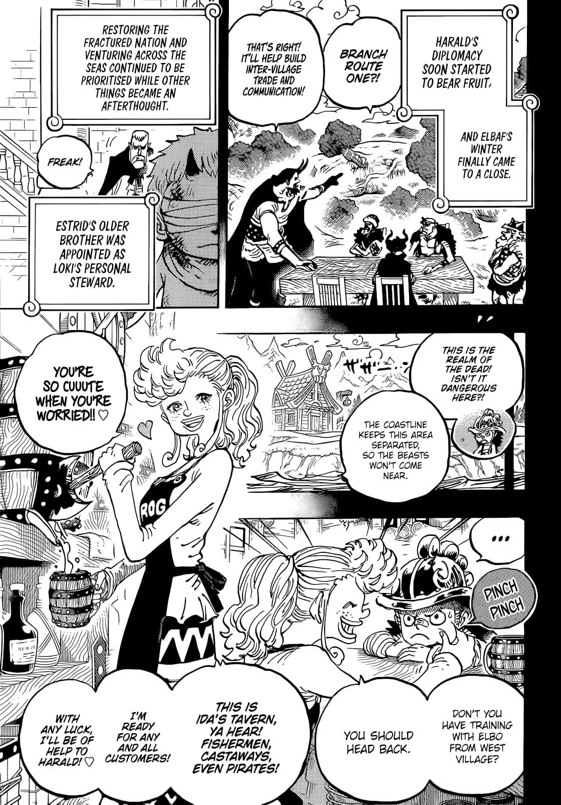 One Piece Chapter 1154 - Page 9 in English
