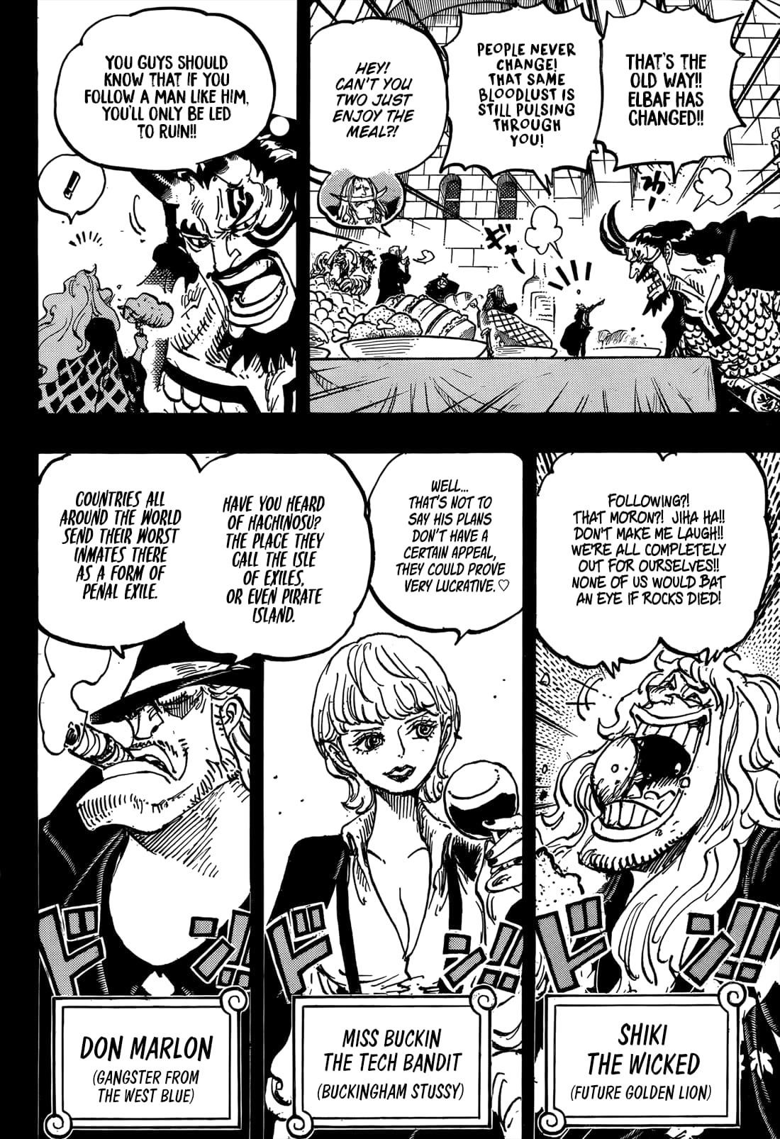 One Piece Chapter 1155 - Page 13 in English