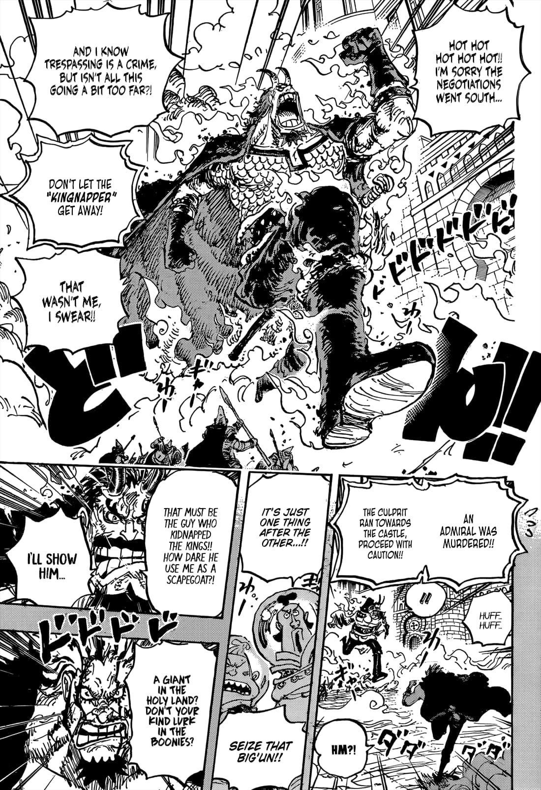 One Piece Chapter 1155 - Page 8 in English