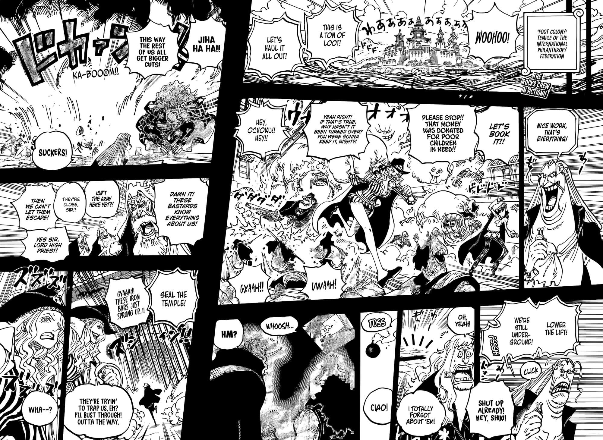One Piece Chapter 1157 - Page 3 in English