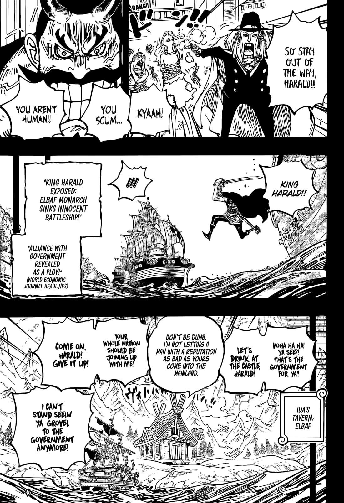 One Piece Chapter 1157 - Page 8 in English