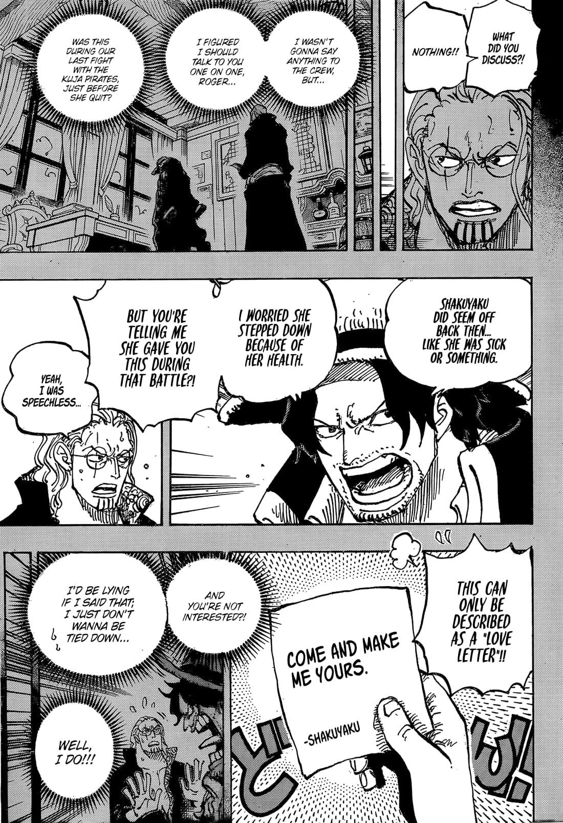 One Piece Chapter 1158 - Page 4 in English