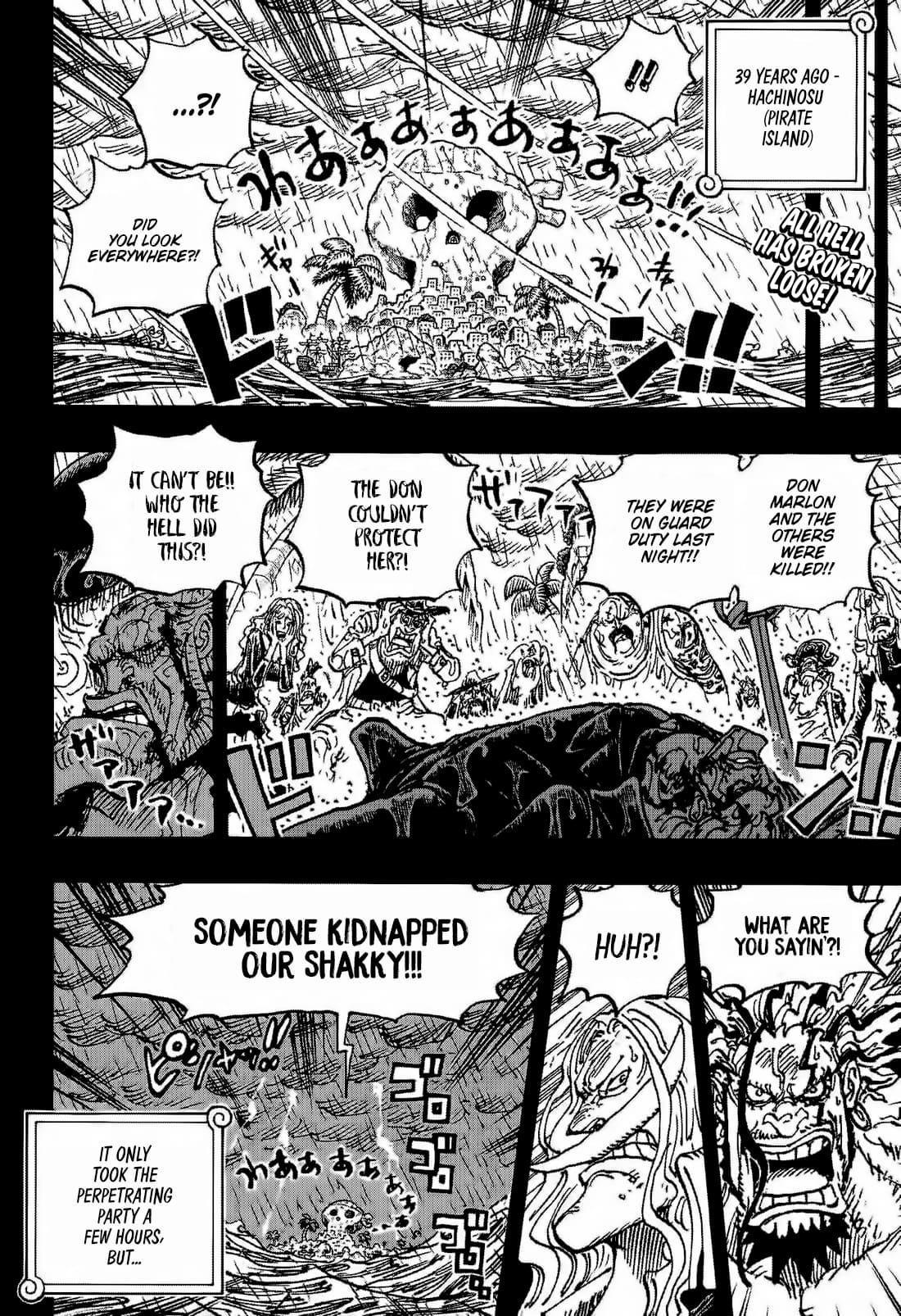 One Piece Chapter 1159 - Page 3 in English