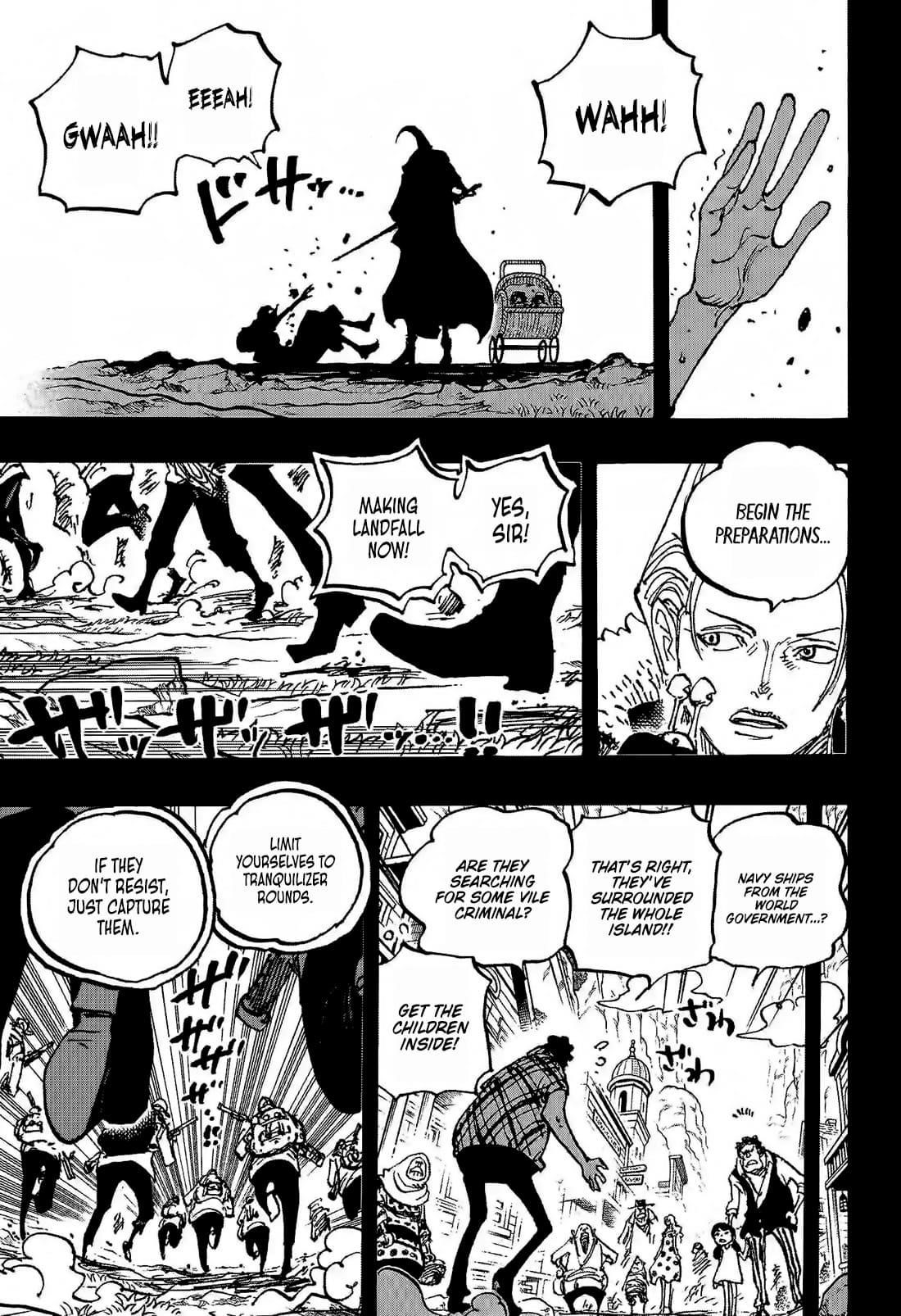 One Piece Chapter 1159 - Page 6 in English
