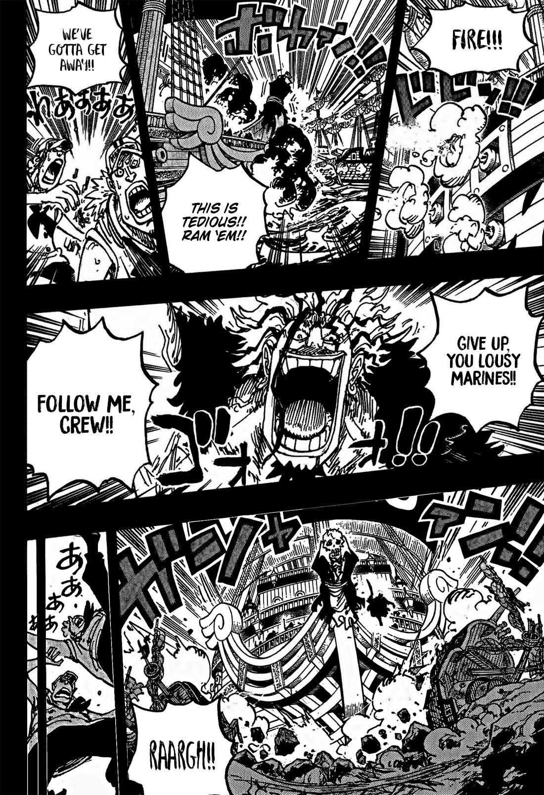 One Piece Chapter 1160 - Page 11 in English