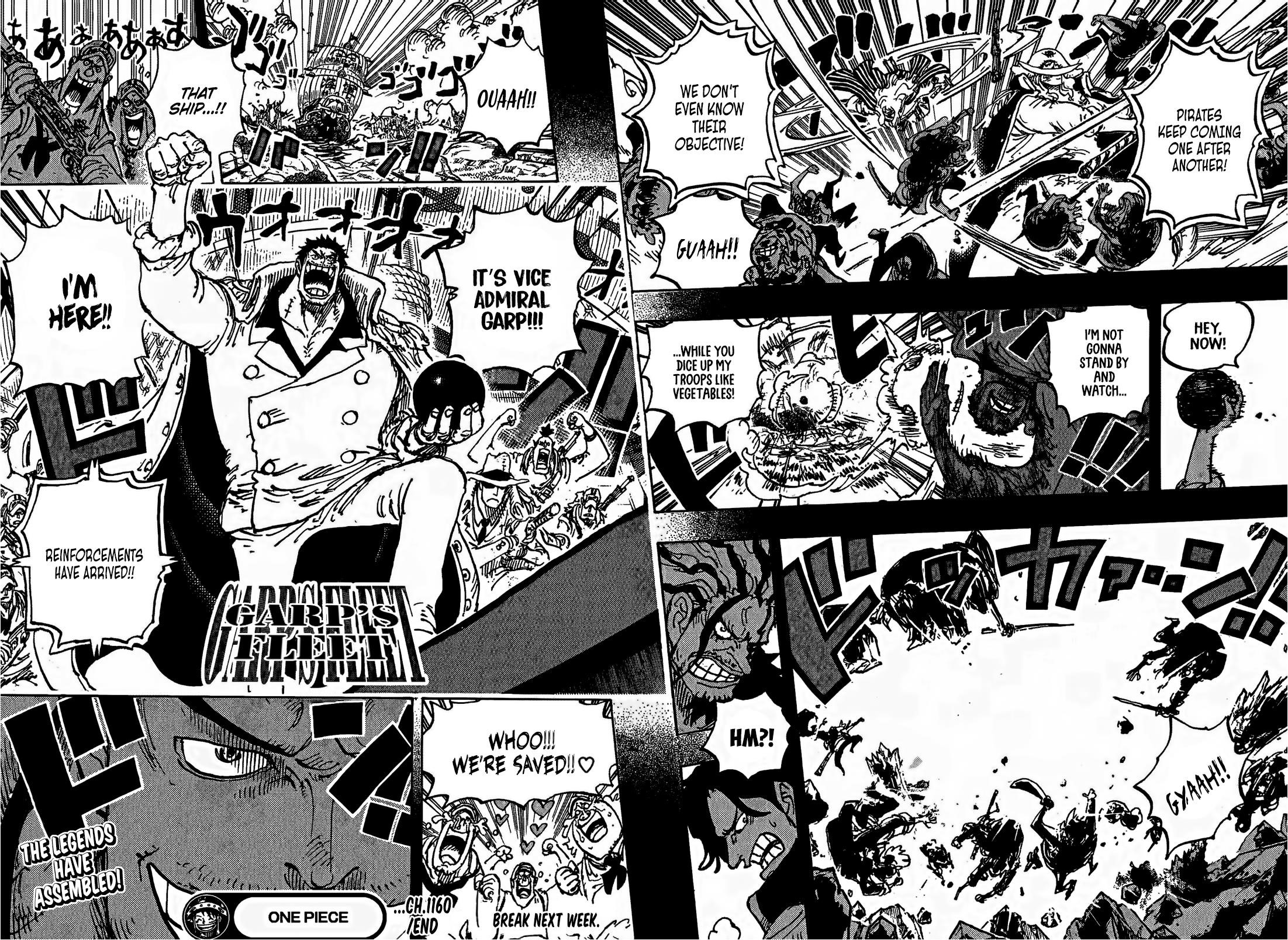 One Piece Chapter 1160 - Page 15 in English