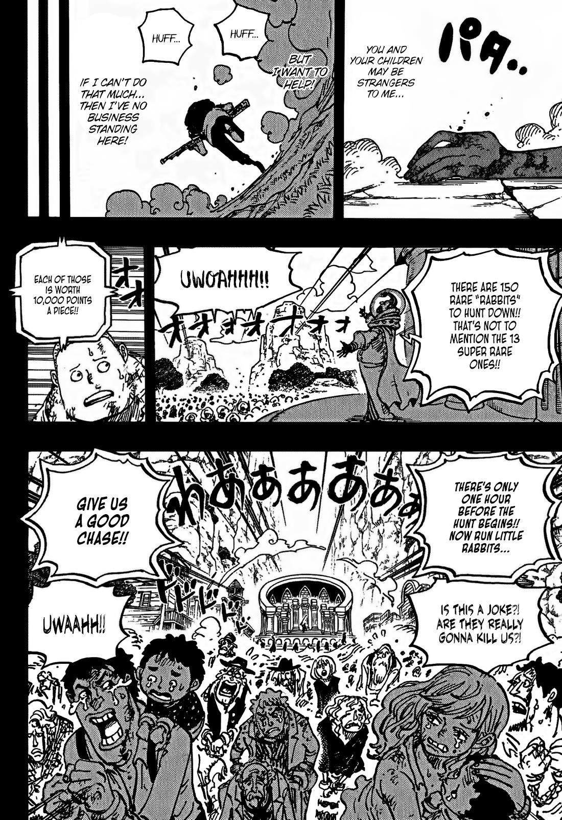 One Piece Chapter 1160 - Page 4 in English