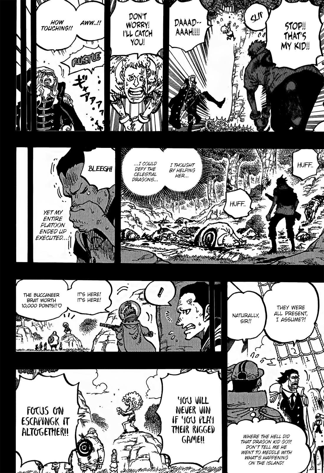 One Piece Chapter 1160 - Page 8 in English