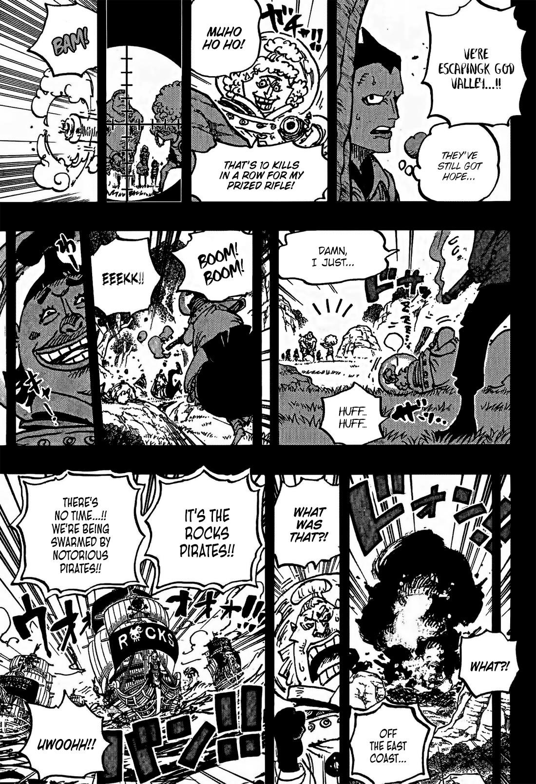 One Piece Chapter 1160 - Page 9 in English