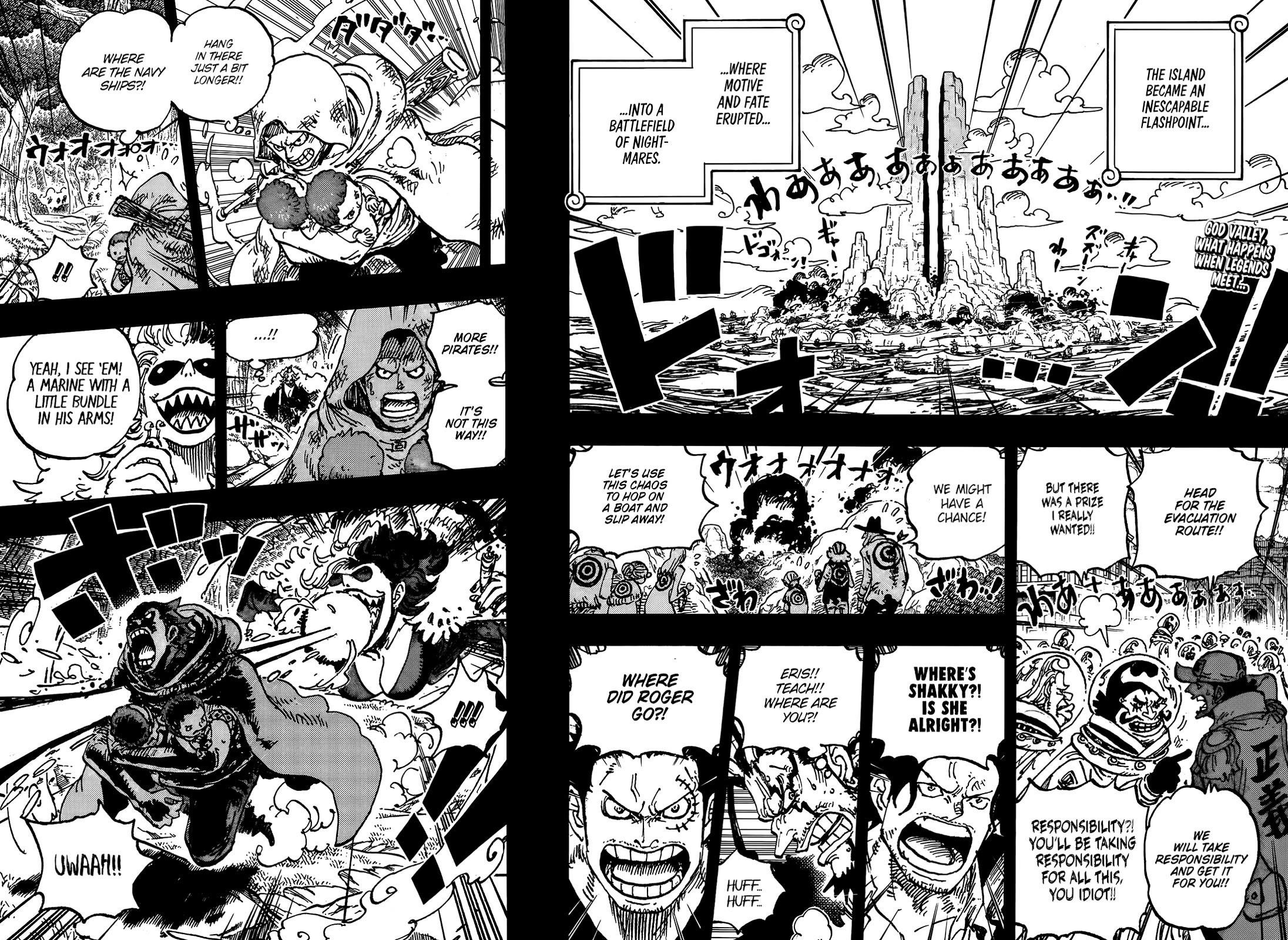 One Piece Chapter 1161 - Page 4 in English