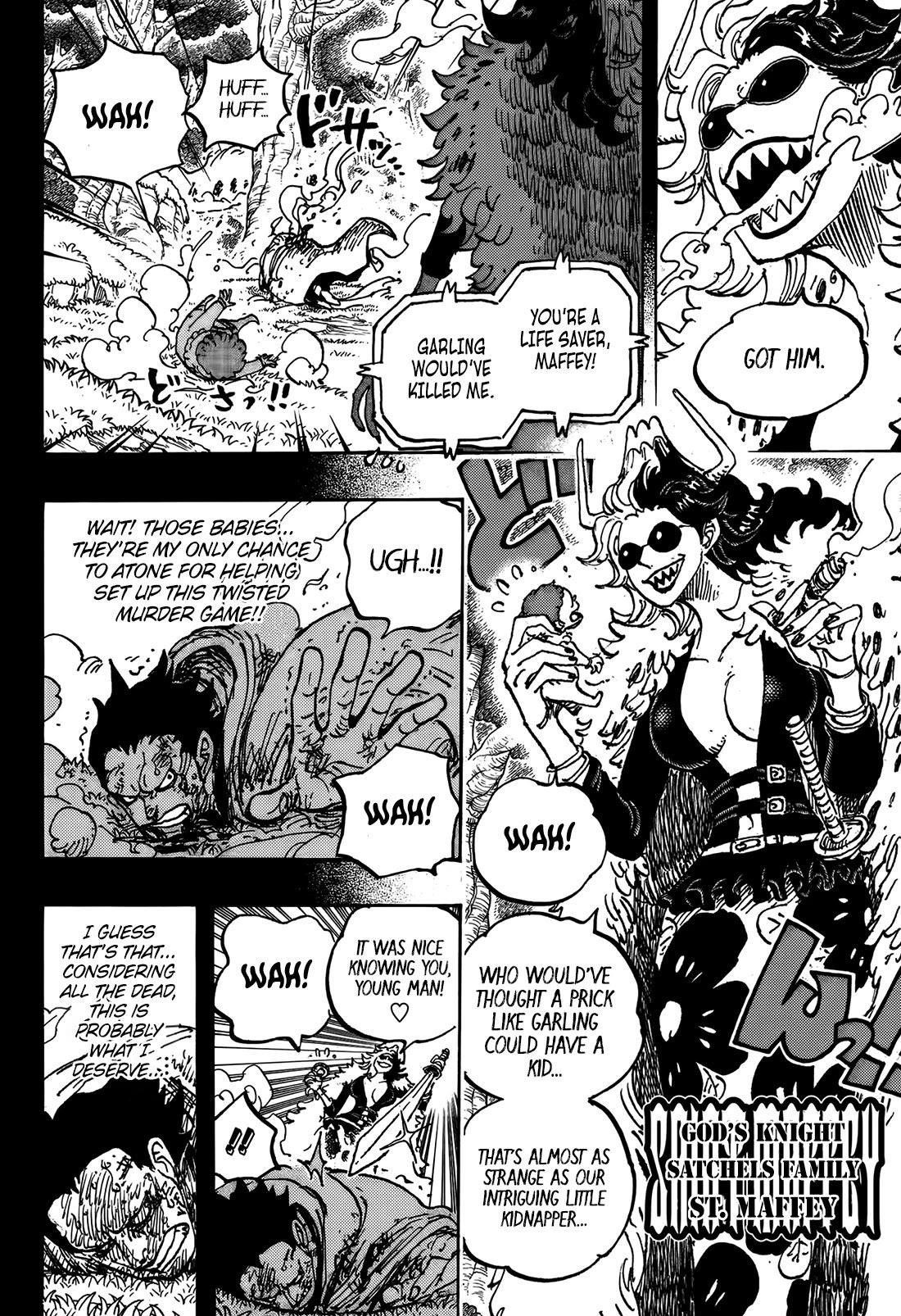 One Piece Chapter 1161 - Page 5 in English
