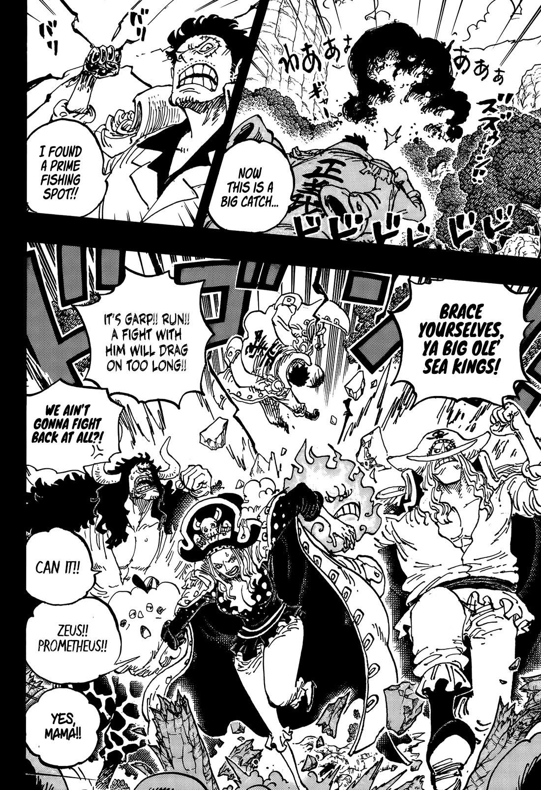One Piece Chapter 1161 - Page 8 in English