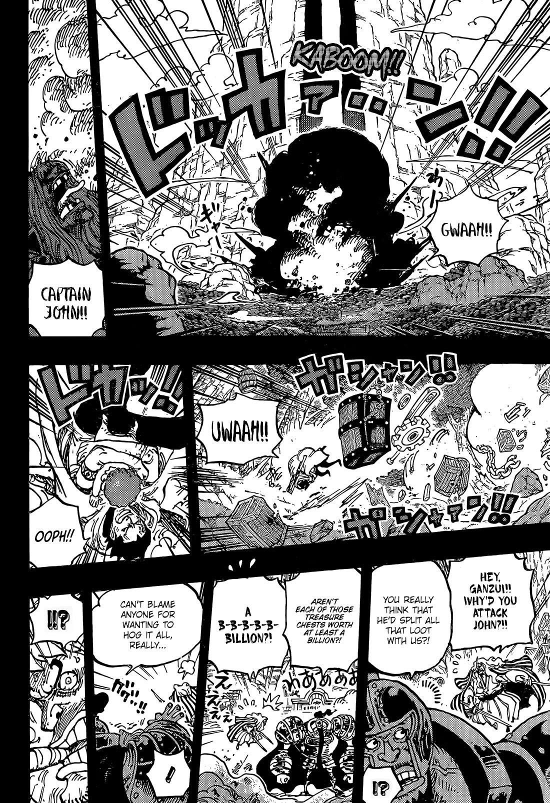 One Piece Chapter 1163 - Page 10 in English