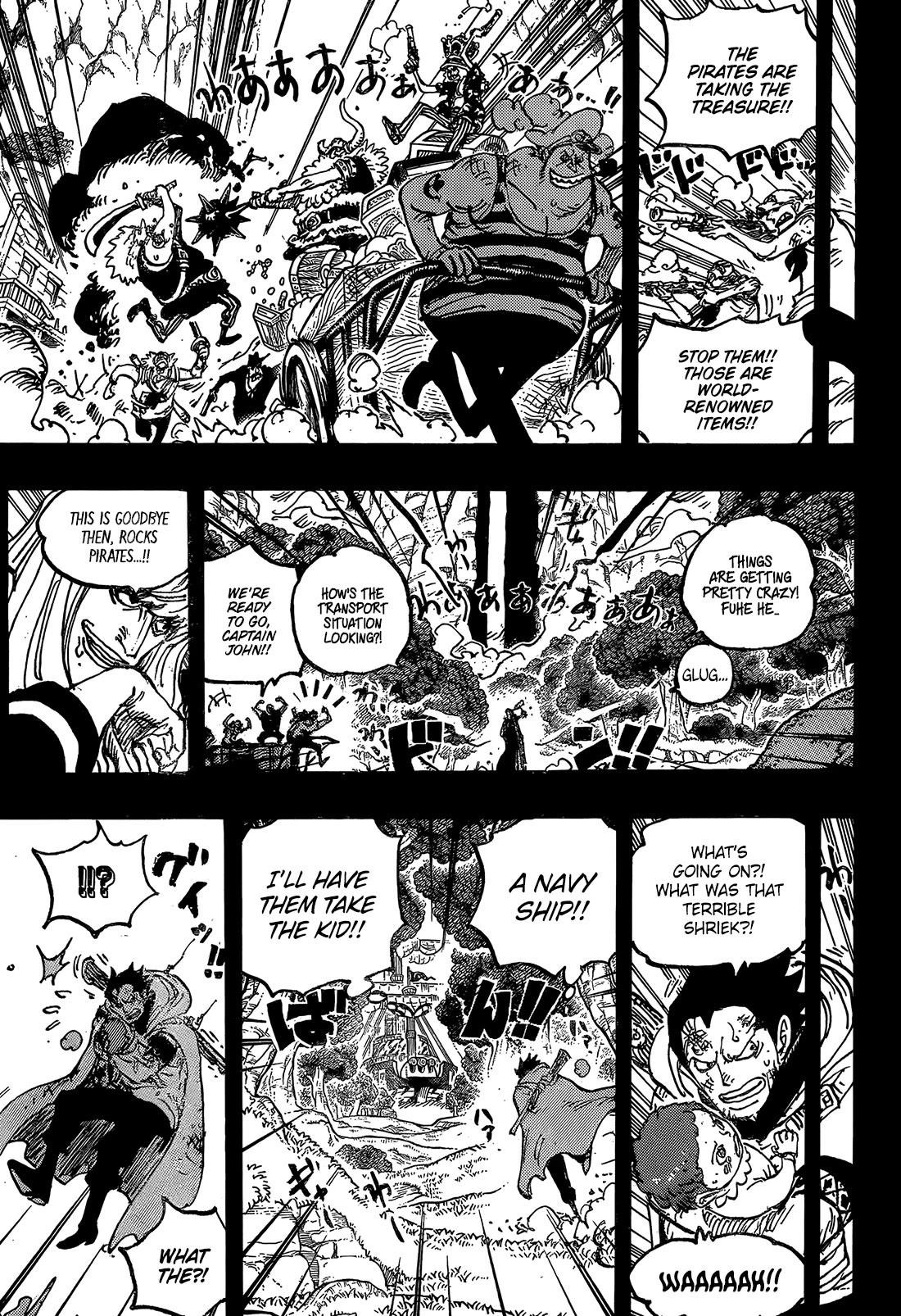One Piece Chapter 1163 - Page 8 in English