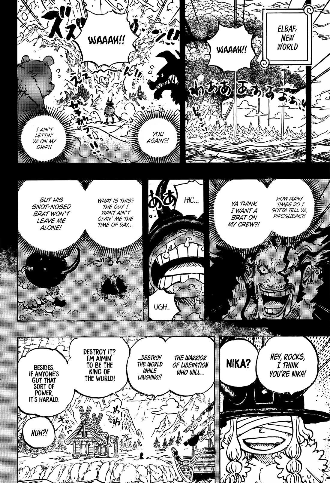 One Piece Chapter 1166 - Page 11 in English