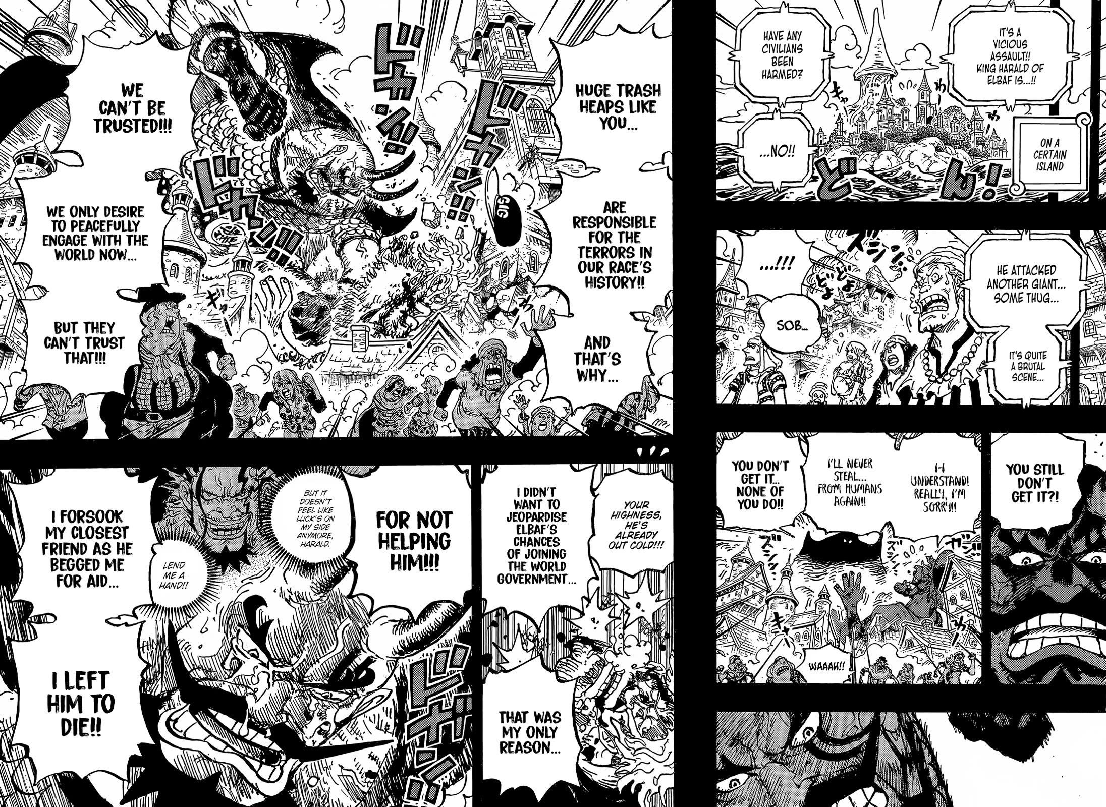 One Piece Chapter 1166 - Page 13 in English