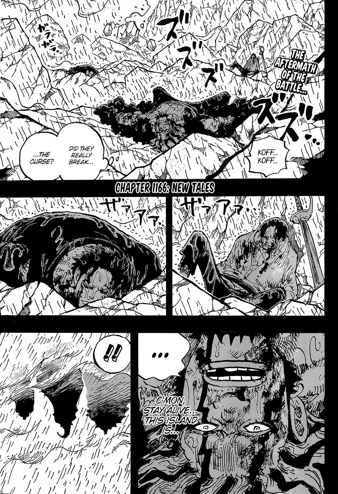 One Piece Chapter 1166 - Page 3 in English