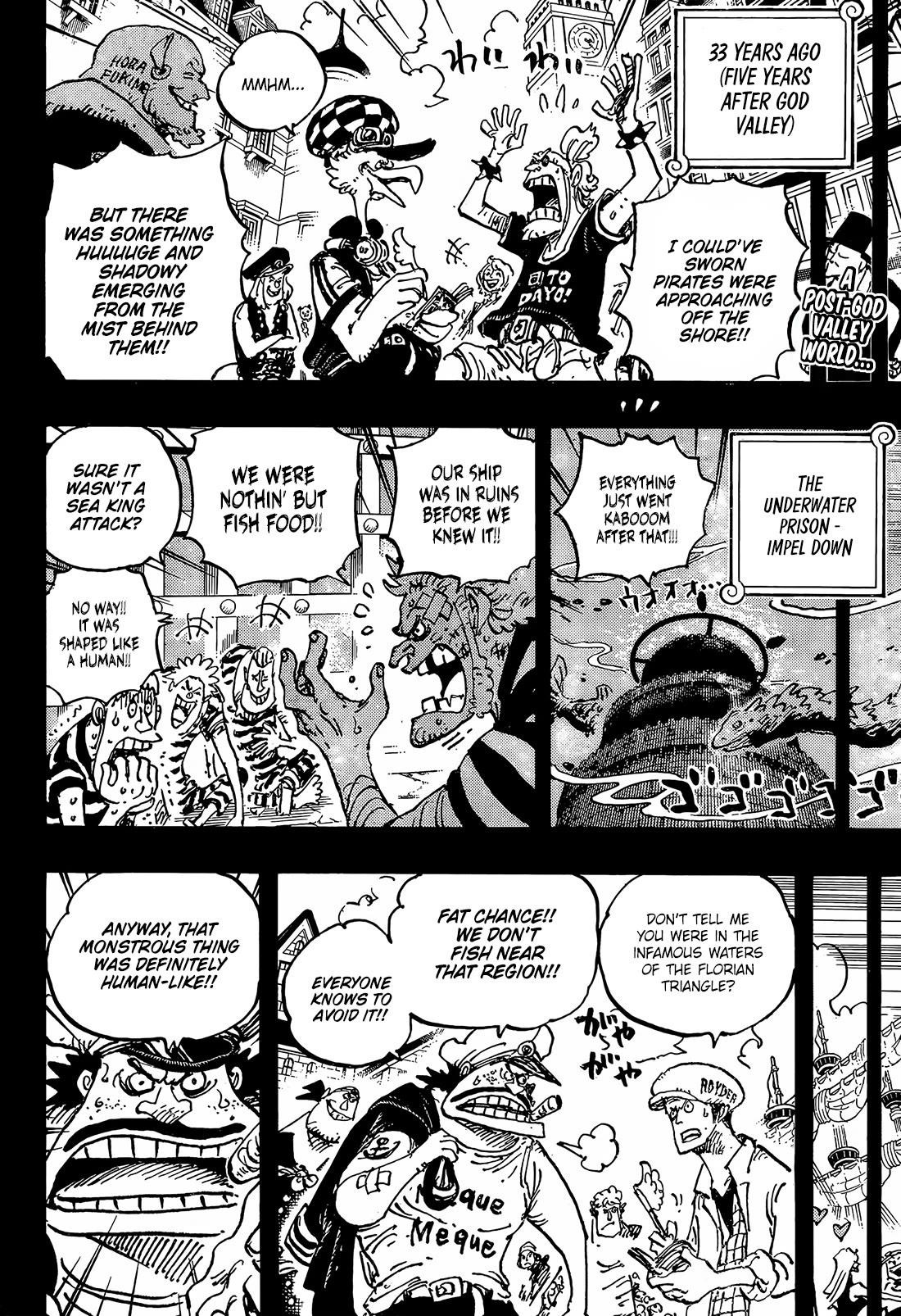 One Piece Chapter 1167 - Page 3 in English