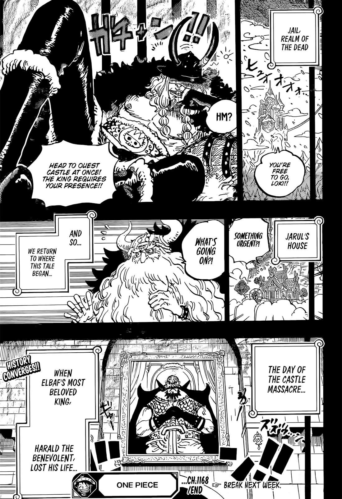 One Piece Chapter 1168 - Page 16 in English