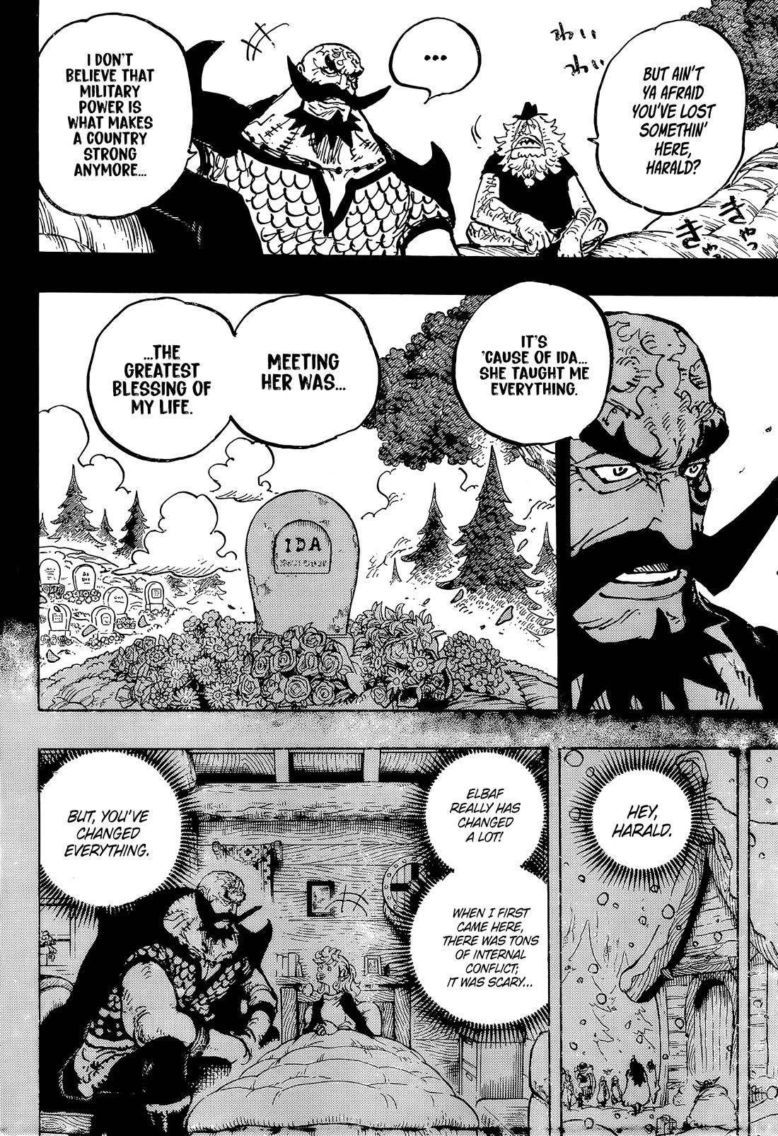 One Piece Chapter 1168 - Page 5 in English