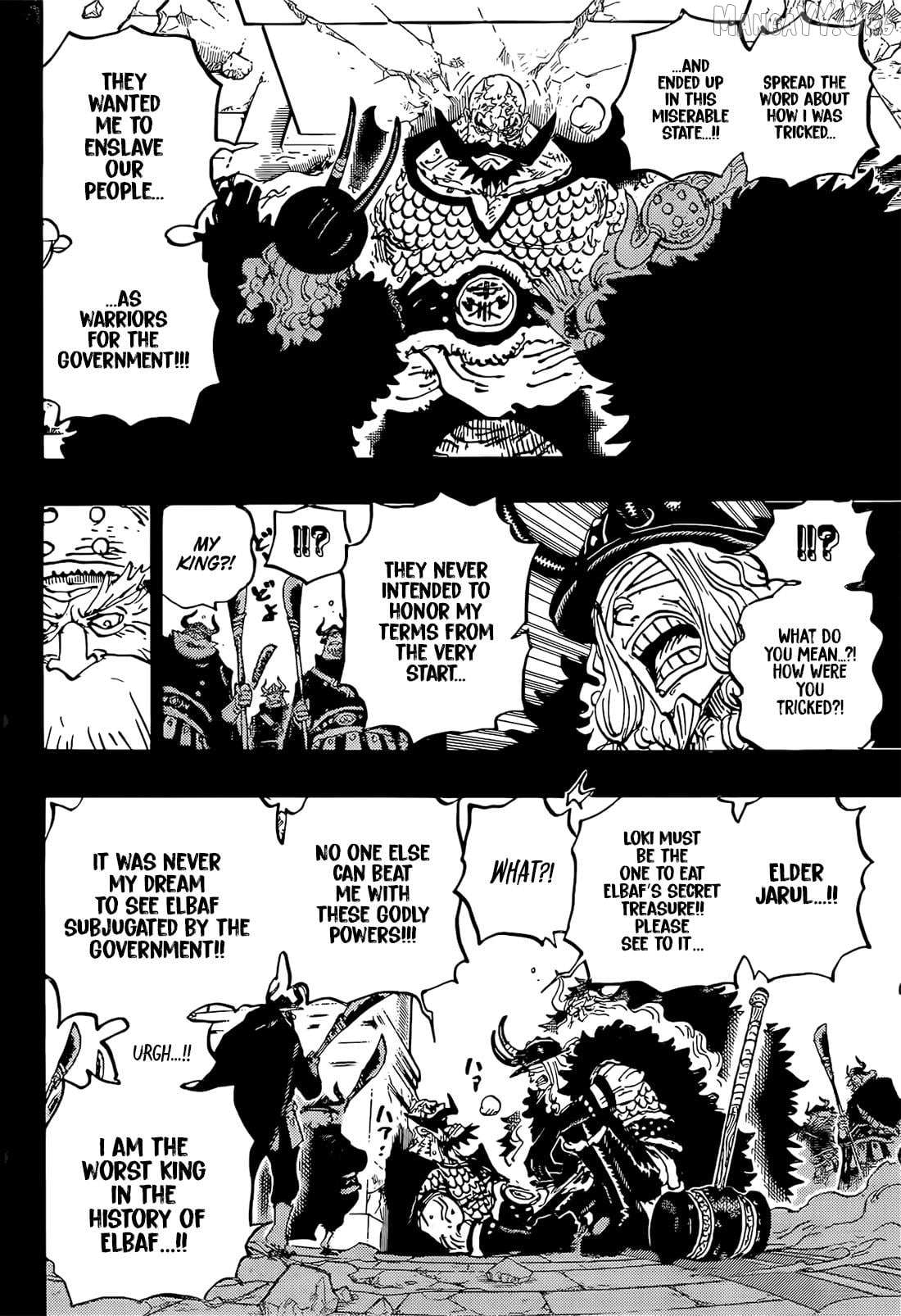 One Piece Chapter 1169 - Page 12 in English