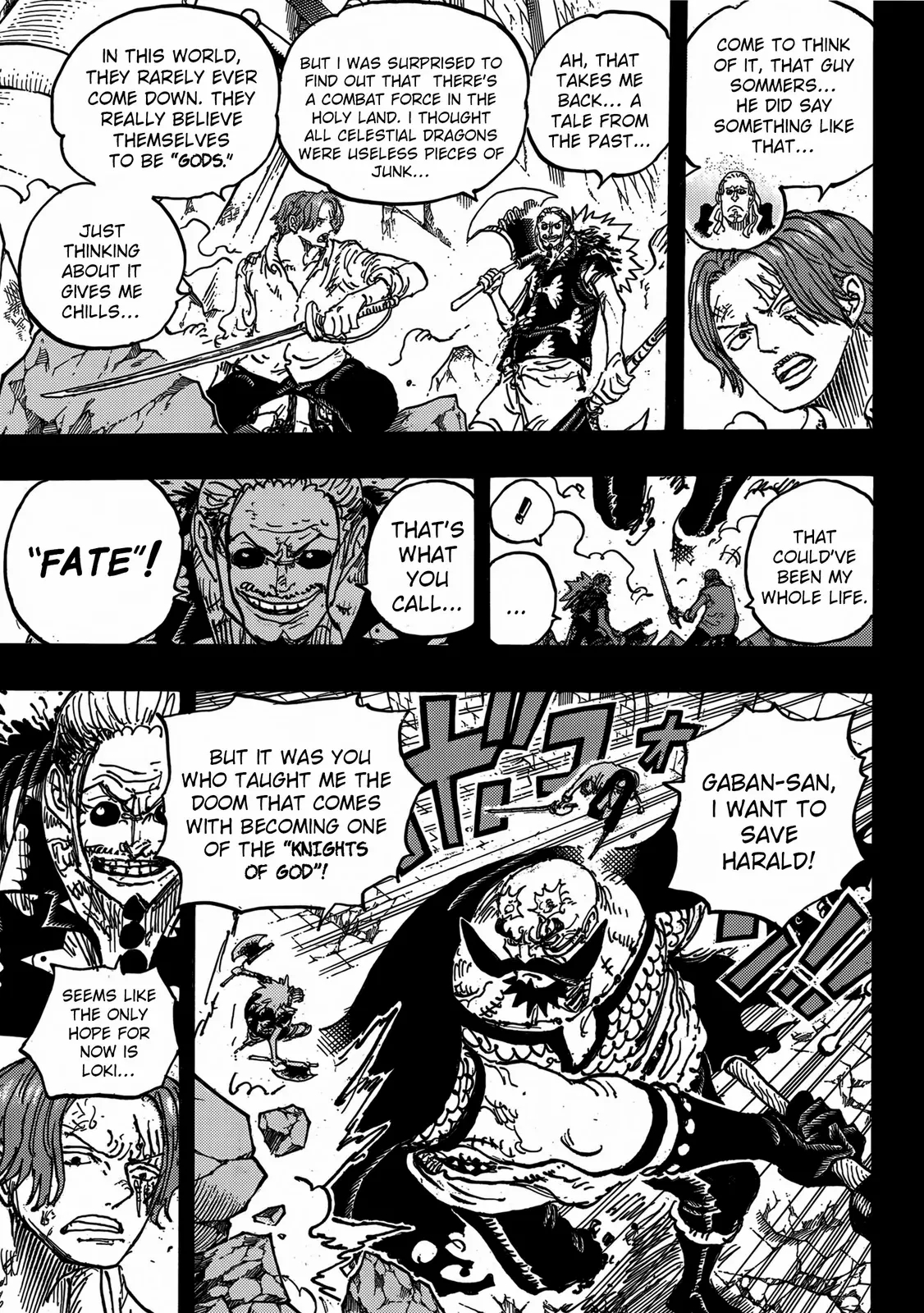 One Piece Chapter 1170 - Page 7 in English