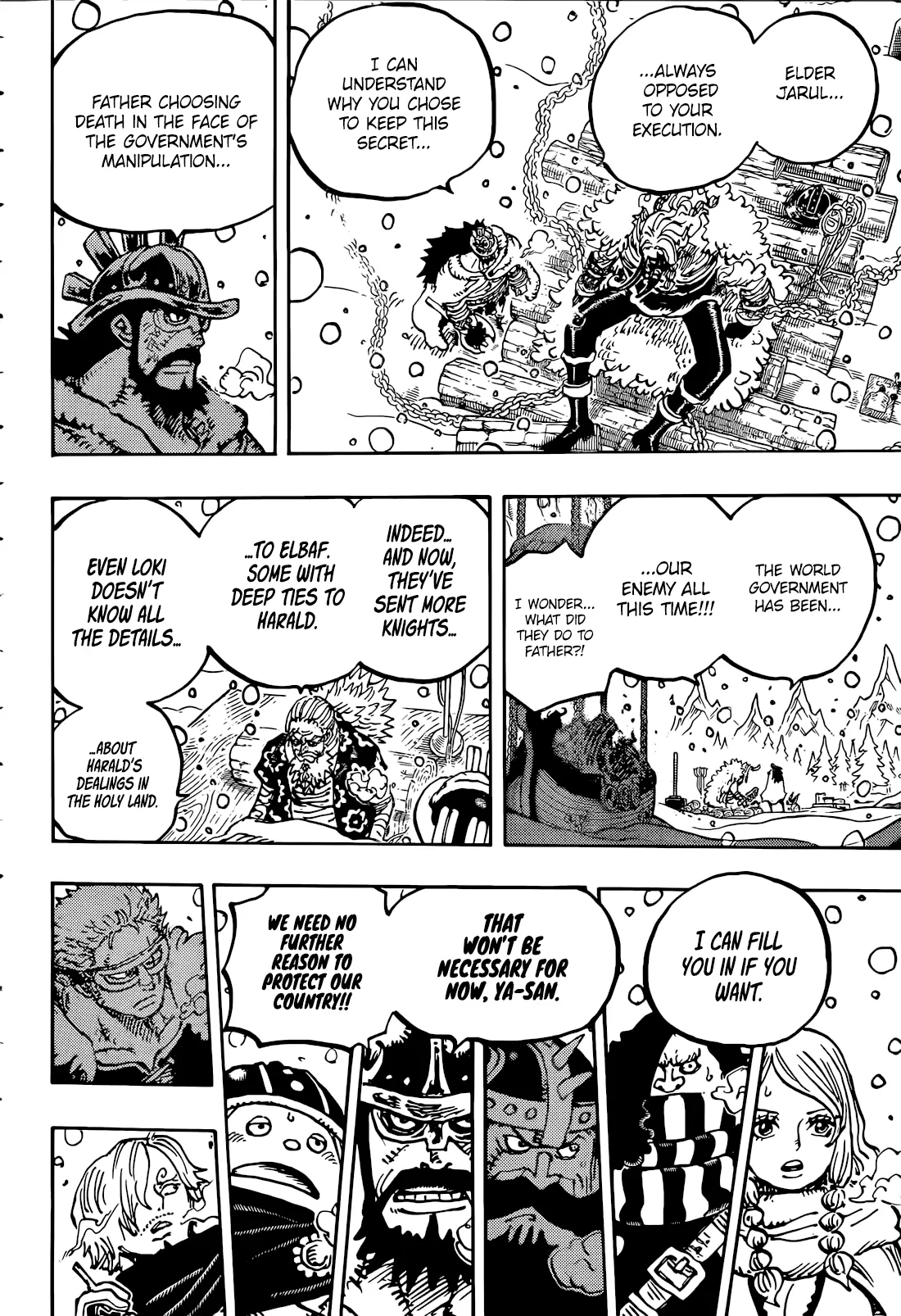 One Piece Chapter 1171 - Page 10 in English