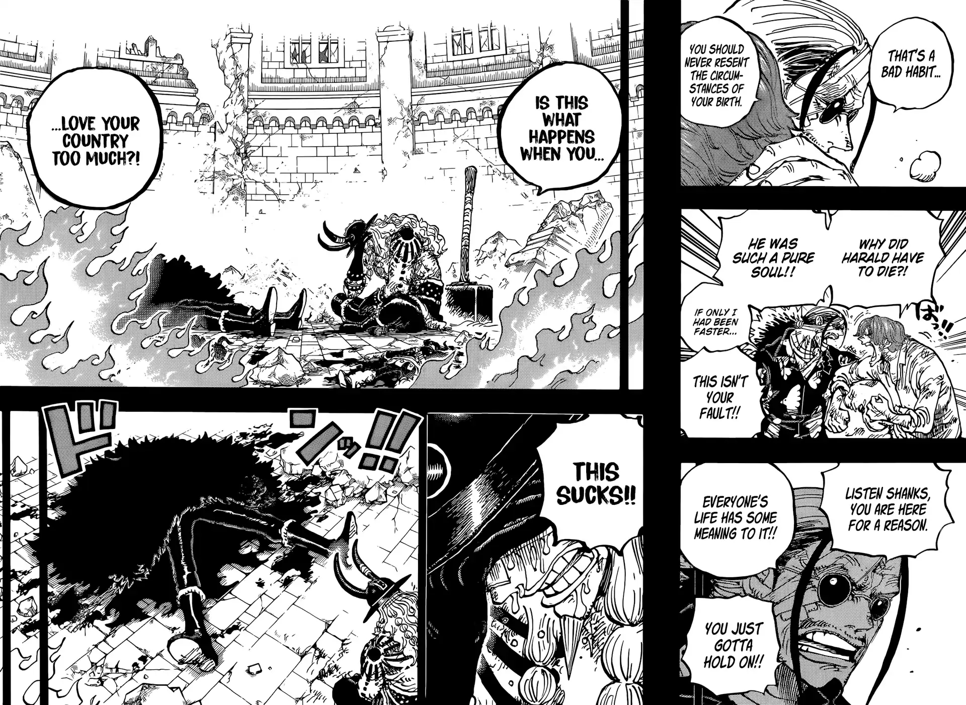 One Piece Chapter 1171 - Page 4 in English