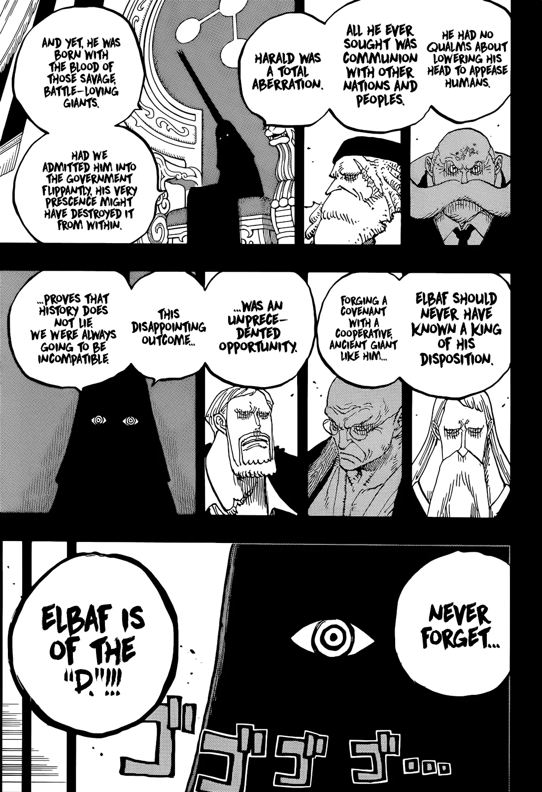 One Piece Chapter 1171 - Page 6 in English