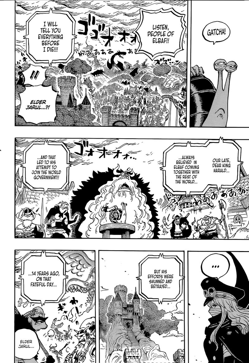 One Piece Chapter 1172 - Page 3 in English