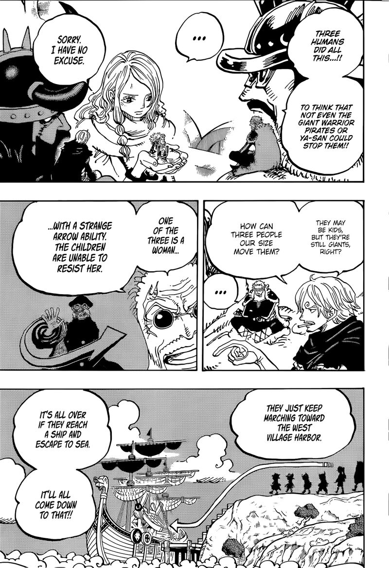 One Piece Chapter 1172 - Page 8 in English