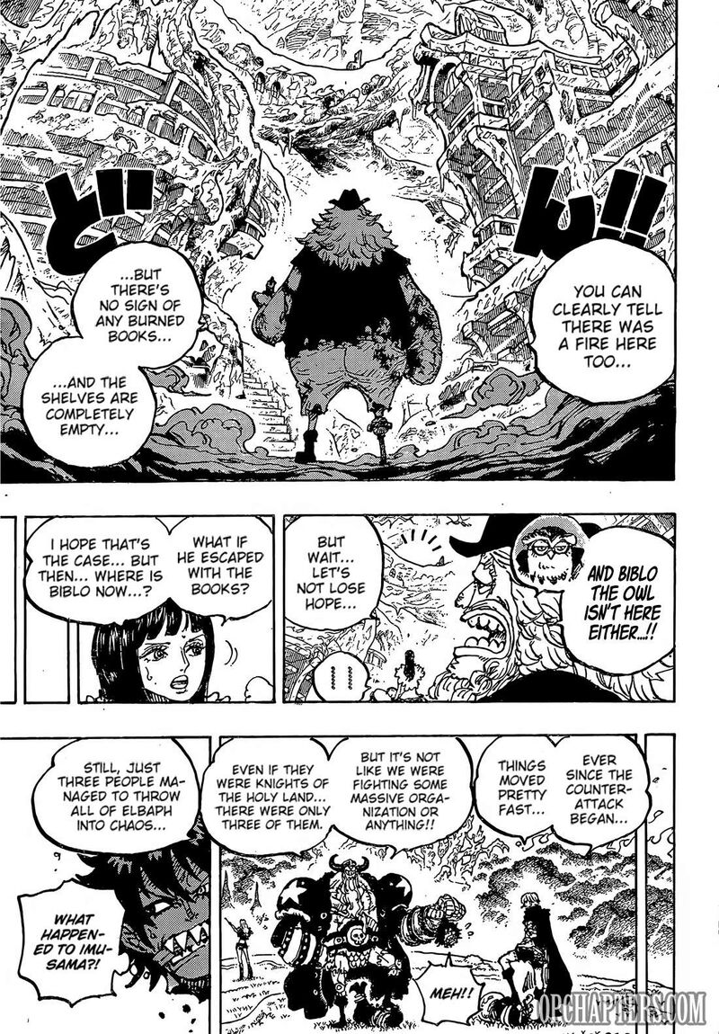 One Piece Chapter 1178 - Page 11 in English