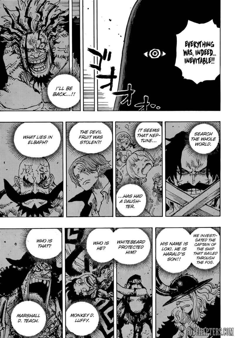 One Piece Chapter 1179 - Page 5 in English