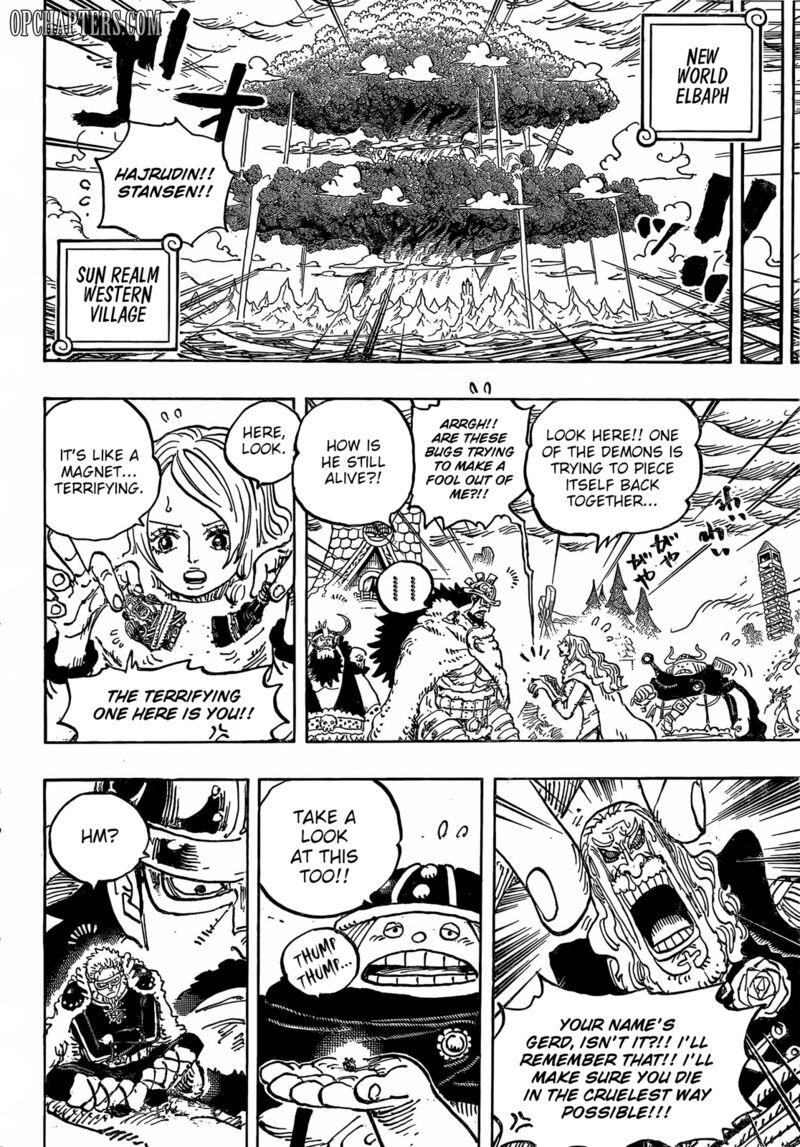 One Piece Chapter 1179 - Page 8 in English