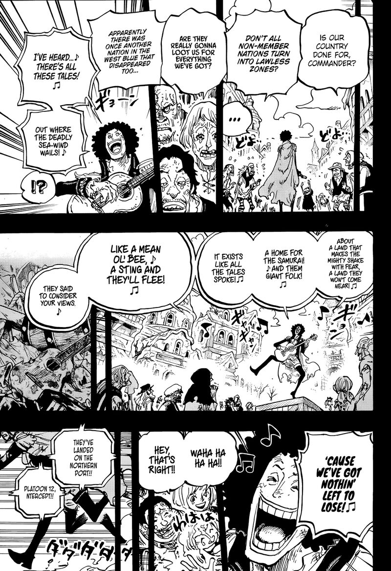 One Piece Chapter 1185 - Page 13 in English