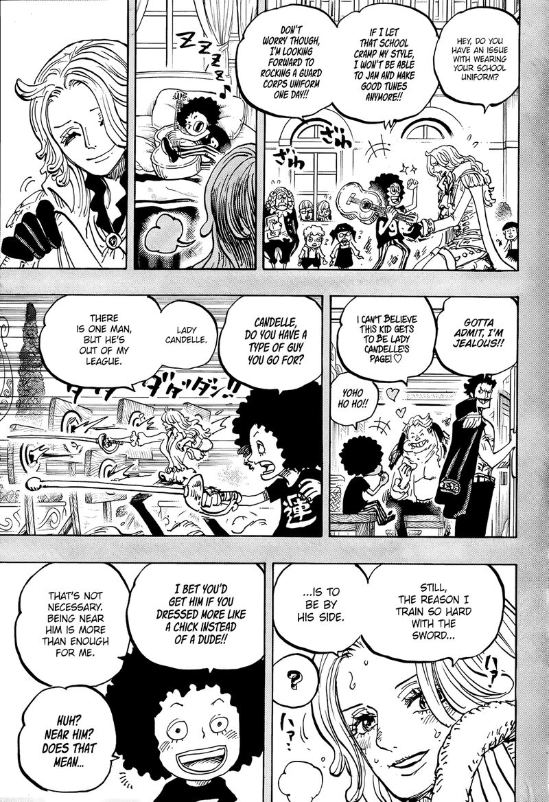 One Piece Chapter 1185 - Page 3 in English