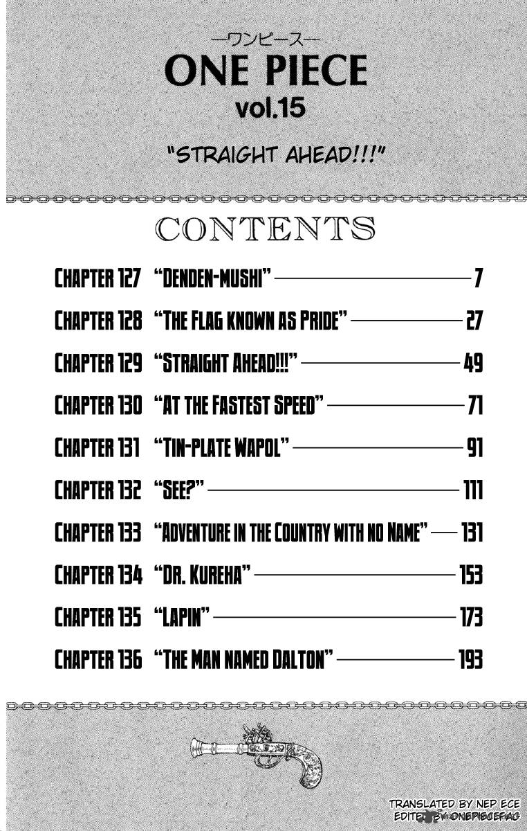 One Piece Chapter 127 - Page 6 in English
