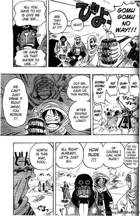 One Piece Chapter 167 - Page 3 in English