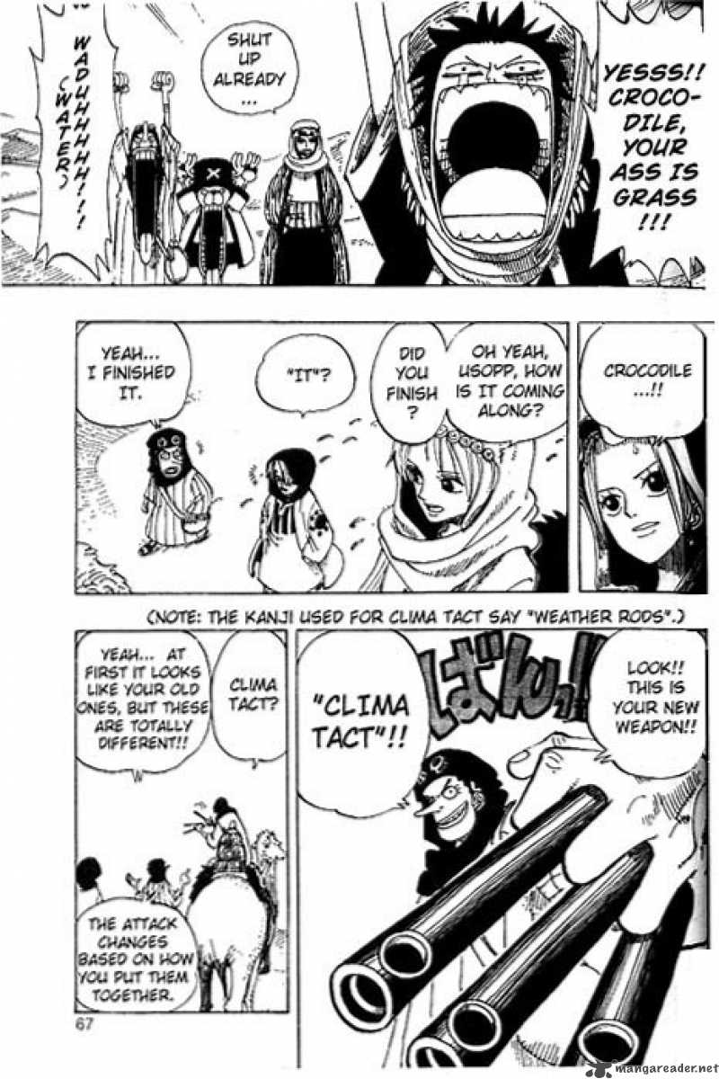 One Piece Chapter 168 - Page 3 in English