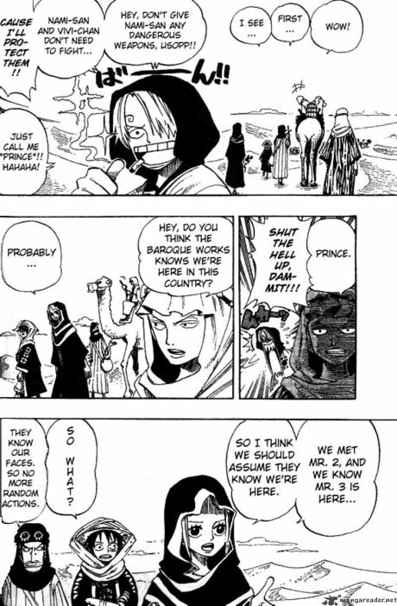 One Piece Chapter 168 - Page 4 in English