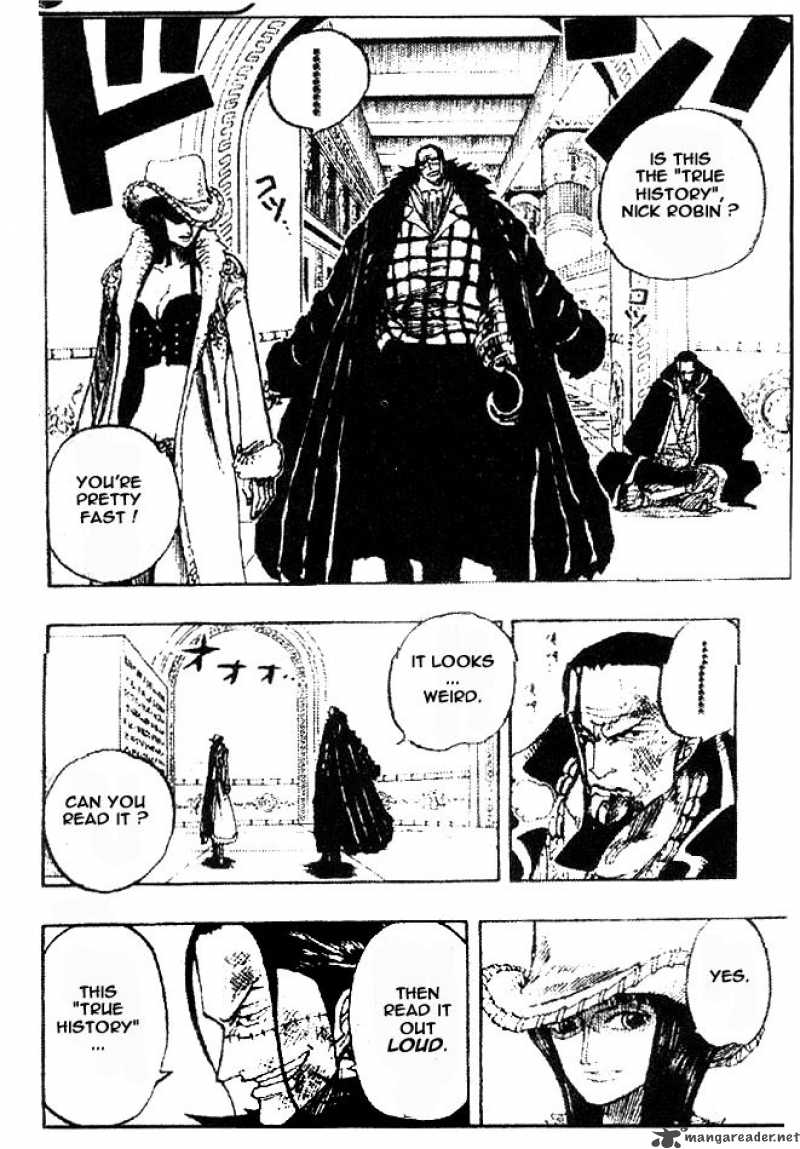 One Piece Chapter 203 - Page 4 in English