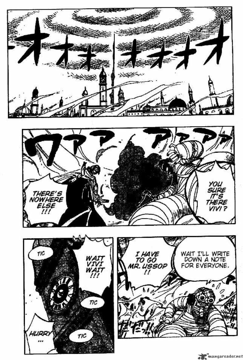 One Piece Chapter 204 - Page 3 in English