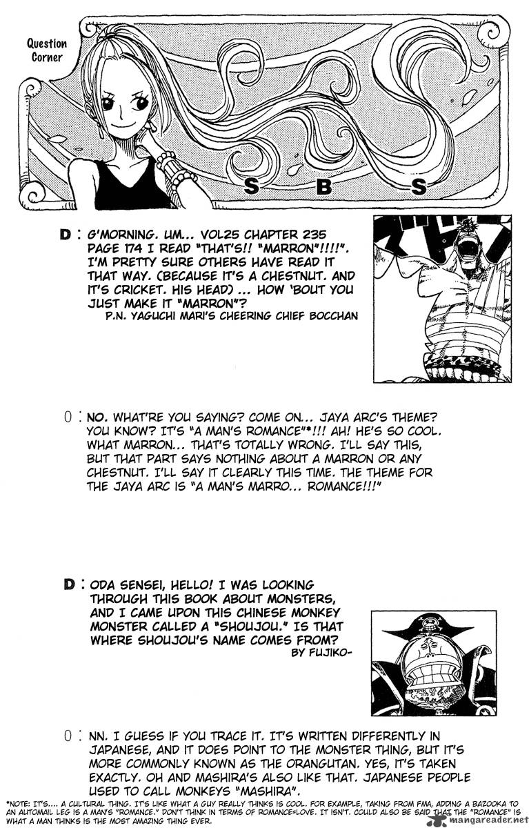 One Piece Chapter 251 - Page 18 in English